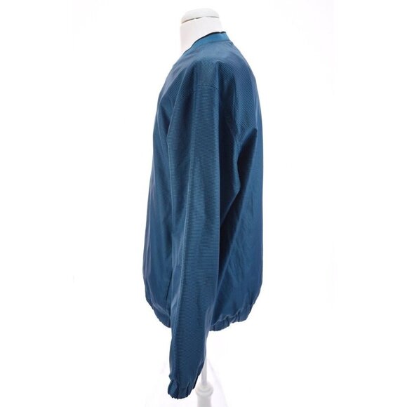Pro Tour CoolPlay Golf Houndstooth Pullover Windbreaker Jacket Blue Mens Sz L - Picture 5 of 9